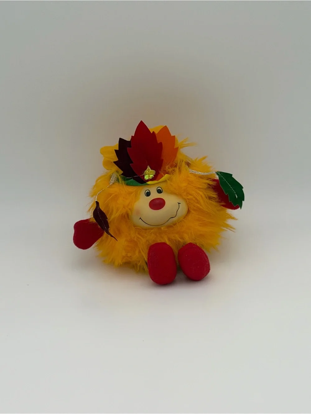 1984 Mattel Hallmark Rainbow Brite Hatful Leaf Plush Spark Sprite Doll 7